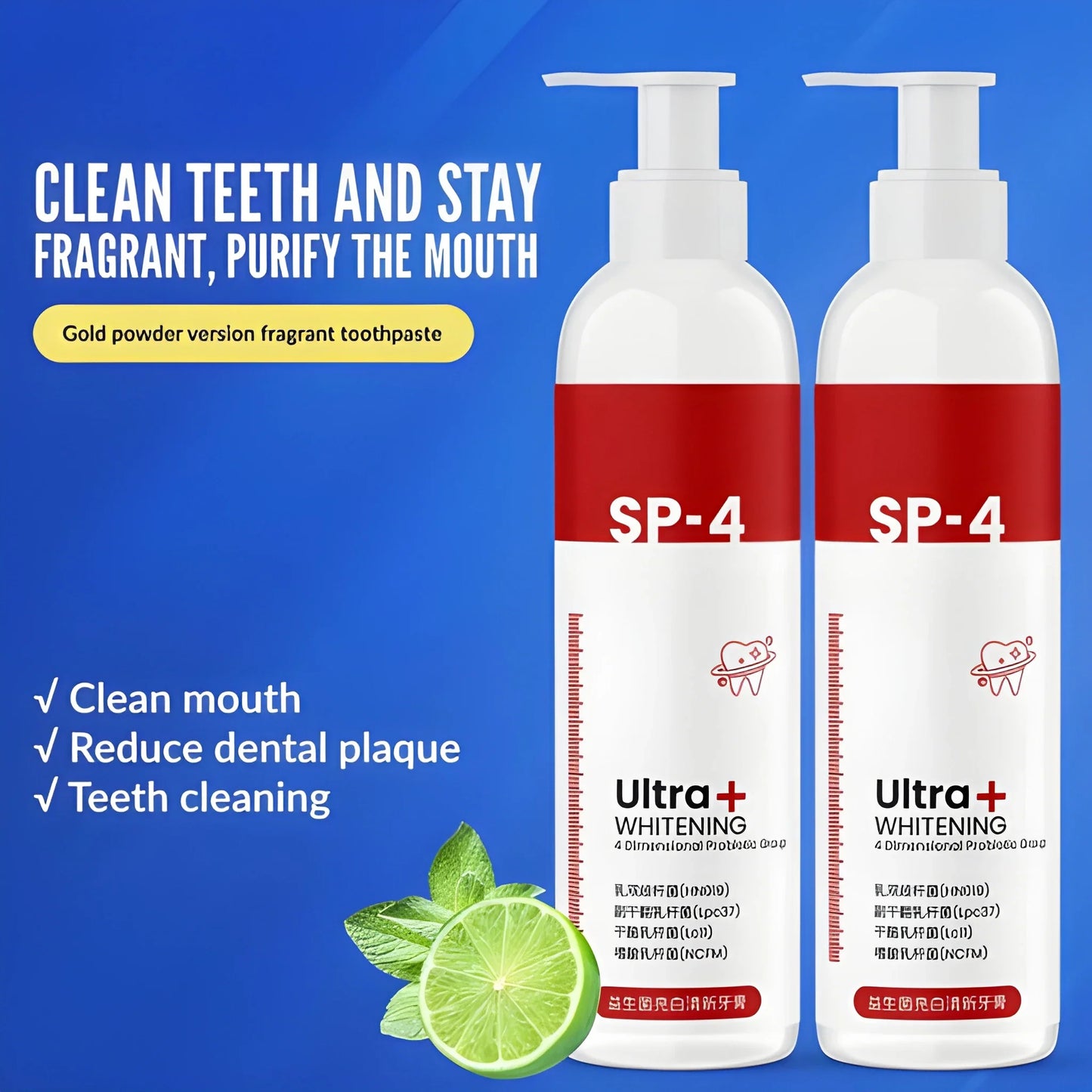 Ultra Whitening Toothpaste Duo
