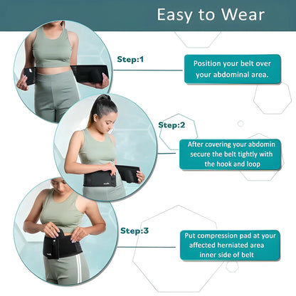 Umbilical Support Belt with Pad