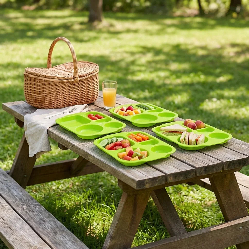 Best unbreakable food compartment plates - 2026 | fast shipping