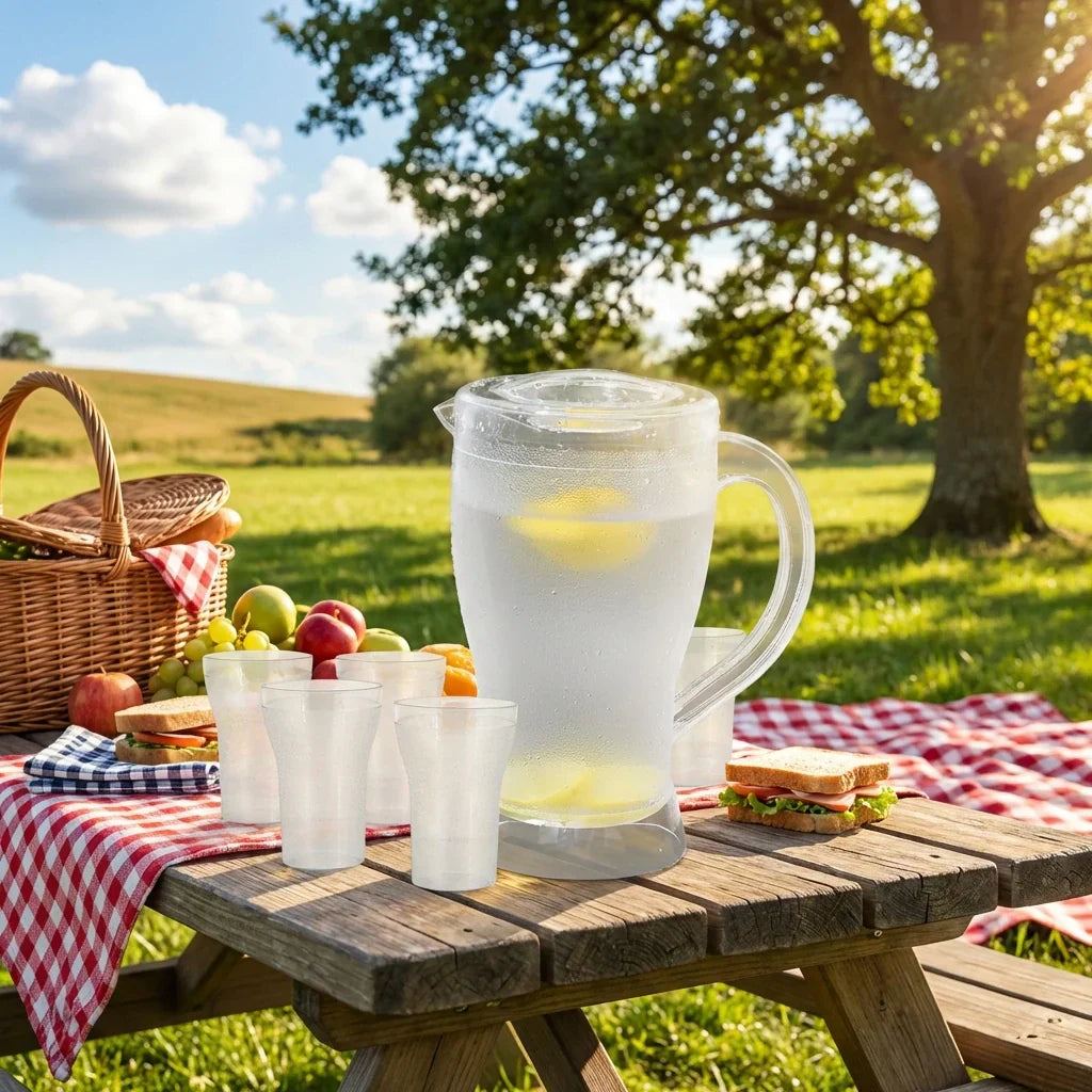 Best unbreakable lemon jug & glass set – 7 pcs - drinkware sets | 2026 | fast shipping