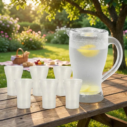 Best unbreakable lemon jug & glass set – 7 pcs - drinkware sets | 2026 | fast shipping