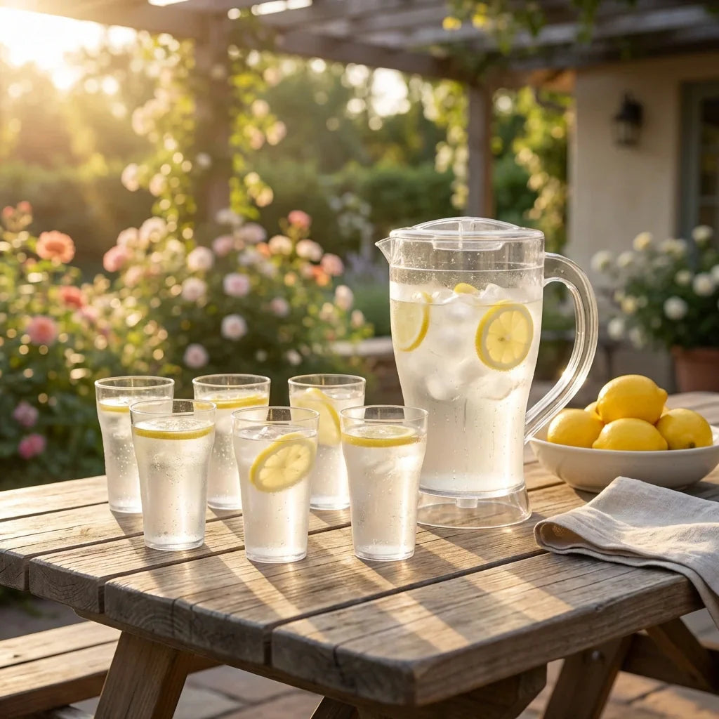 Best unbreakable lemon jug & glass set – 7 pcs - drinkware sets | 2026 | fast shipping