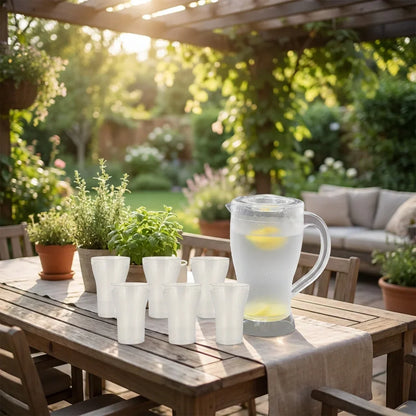 Best unbreakable lemon jug & glass set – 7 pcs - drinkware sets | 2026 | fast shipping