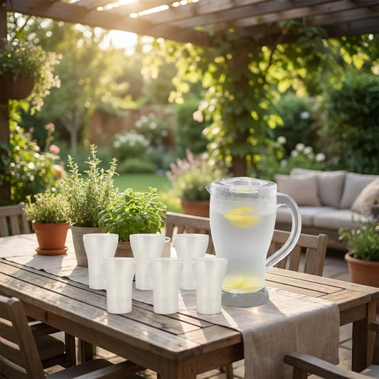 Best unbreakable lemon jug & glass set – 7 pcs - drinkware sets | 2026 | fast shipping