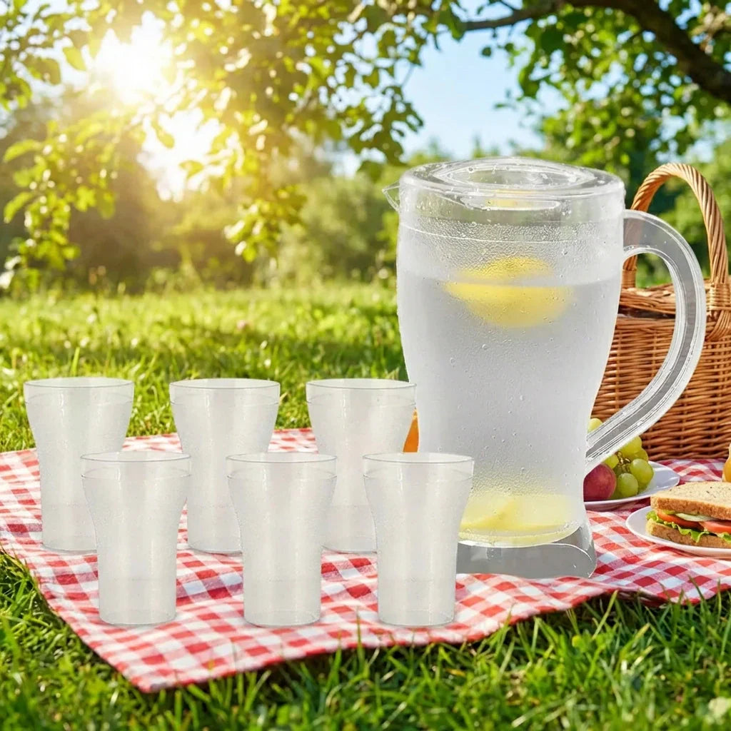 Best unbreakable lemon jug & glass set – 7 pcs - drinkware sets | 2026 | fast shipping