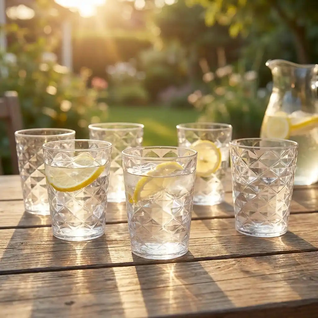 Best unbreakable pyramid design glass - drinkware sets | 2026 | fast shipping
