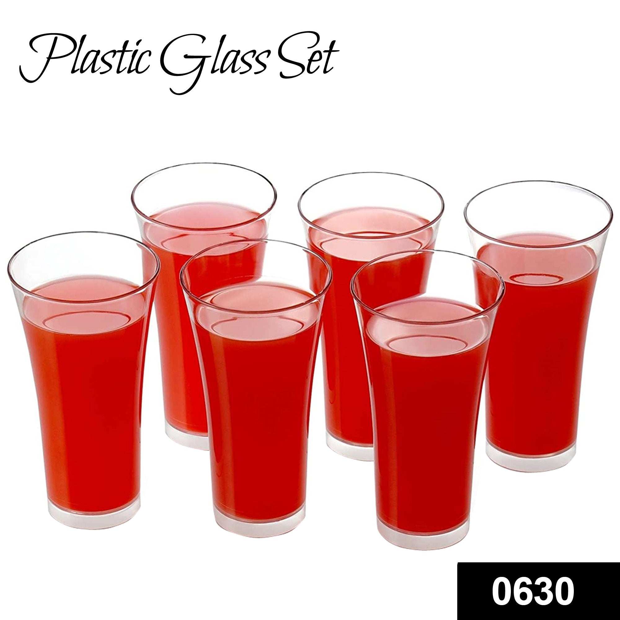 Unbreakable transparent glass set - factorybuy – MaxSmile