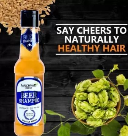 Unisex Beer Shampoo 180ml – Gentle Hair Care Free Size shampoo