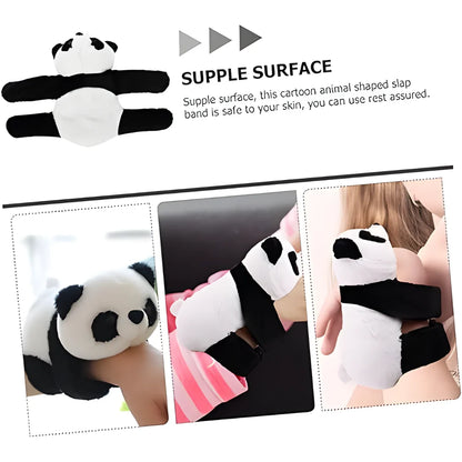 Unisex Stuffed Animal Slap Bracelets Plush Panda