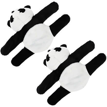 Unisex Stuffed Animal Slap Bracelets Plush Panda
