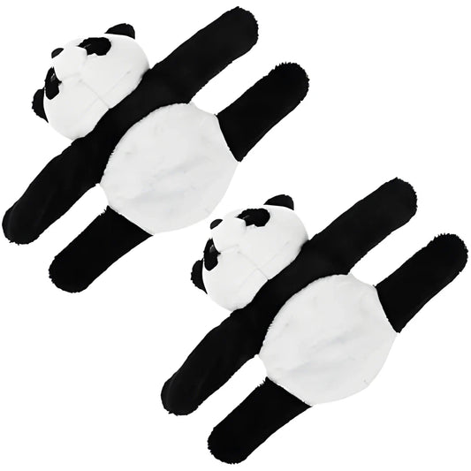 Unisex Stuffed Animal Slap Bracelets Plush Panda