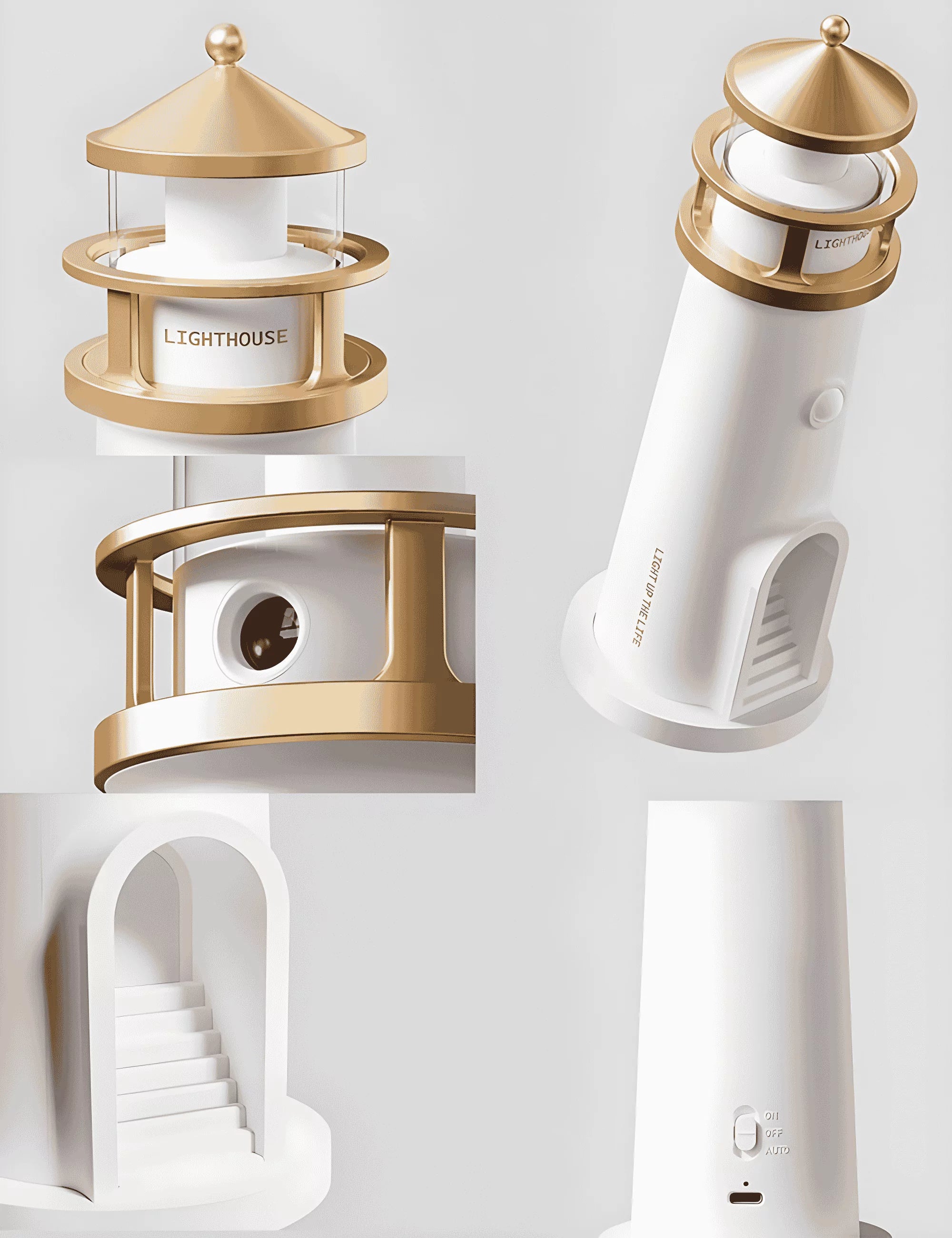 Moon Projection Lighthouse