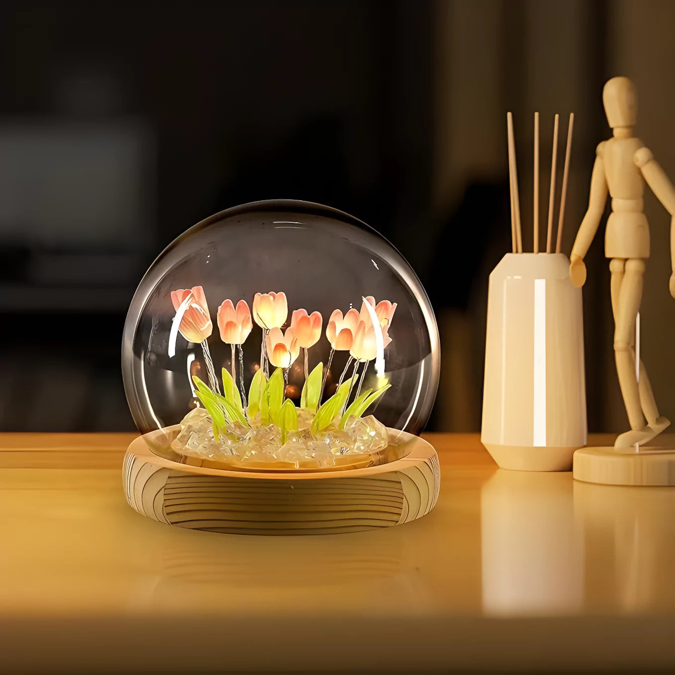 Round Tulip Light