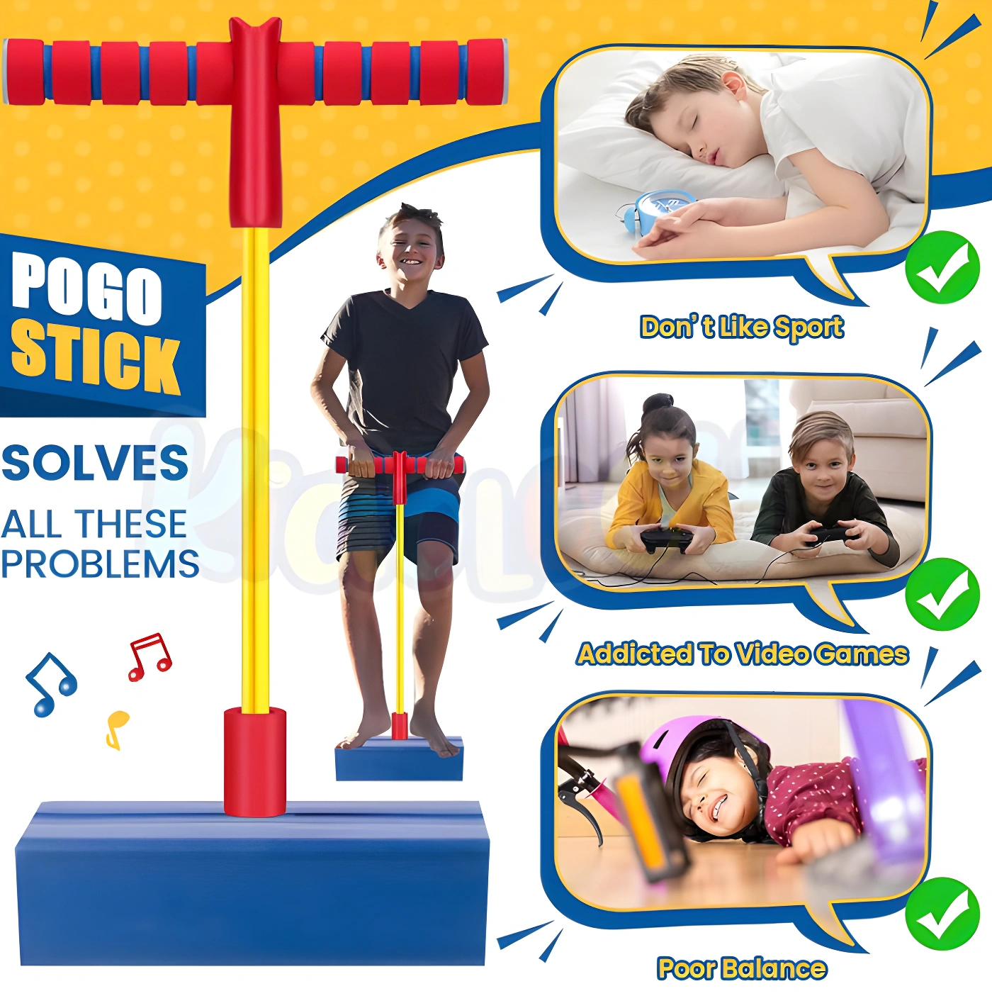 Foam Pogo Jumper Stick