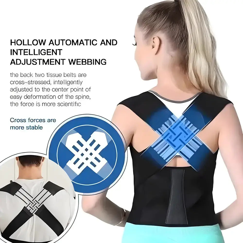 Adjustable Back Posture Support Belt