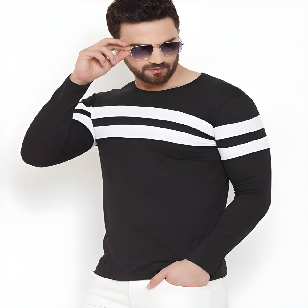 Essential Black Cotton Tees