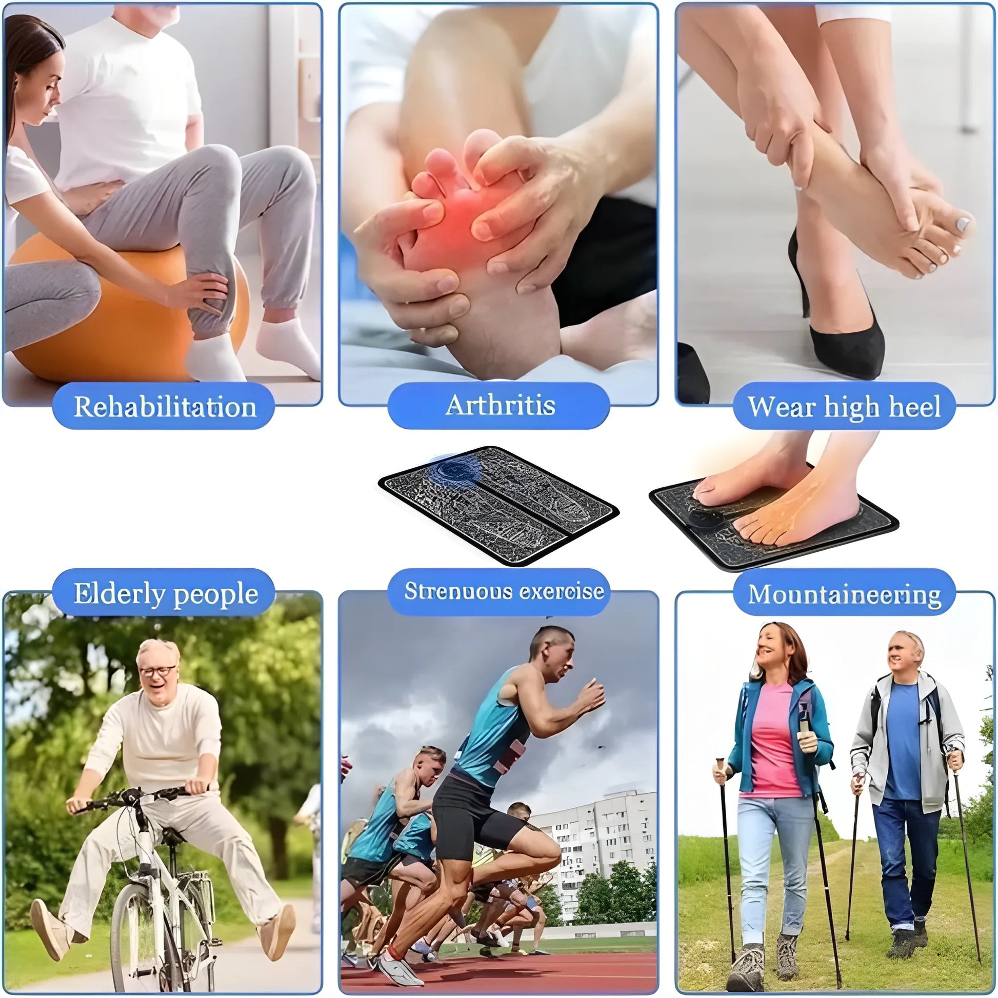USB Rechargeable Foot Massage Mat