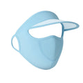 Uv Protection Cap With Built-in Mask