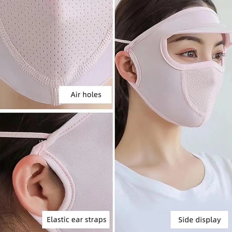 Best uv protection cap with built-in mask - visors | 2025 | fast shipping
