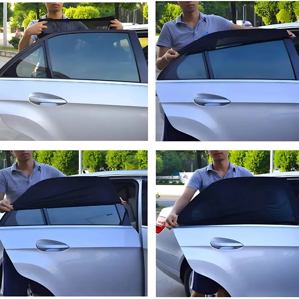 UV Protection Mesh Curtain Net Curtain(Pack of 4)