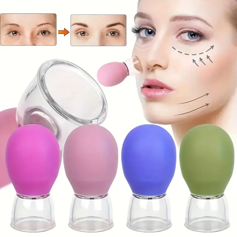 Vacuum Massage Cups – Face & Body Face Massager