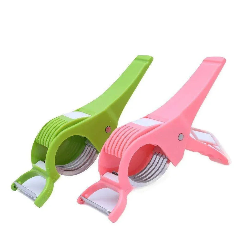 Best vegetable cutter with peeler – multicolour - kitchen slicers | 2025 | fast shipping
