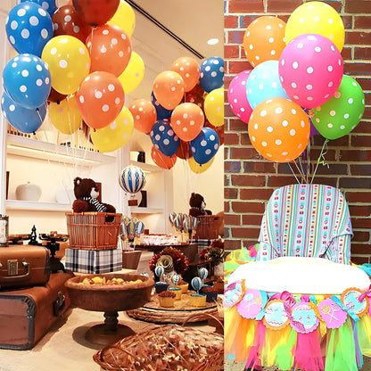 Vibrant Latex Party Balloons - Toys & Games