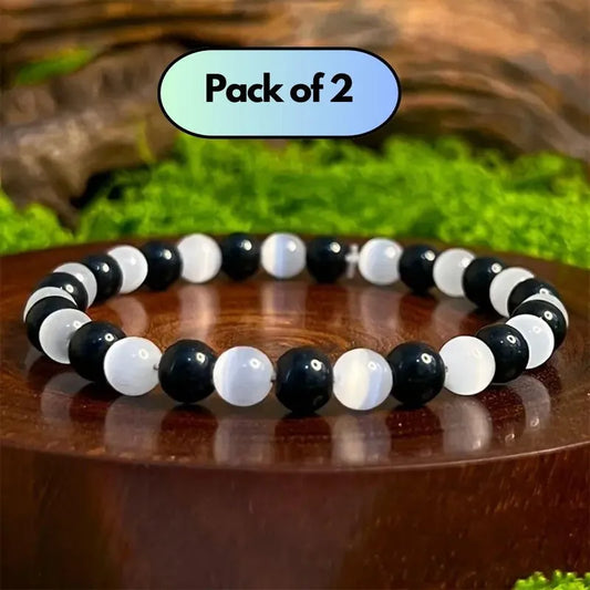 Vintage Boho Stretch Energy Wristband Pack of 2 jewelry