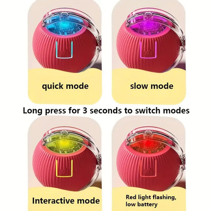 Viral Rolling Ball,Interactive Cat Ball Toy pet massager