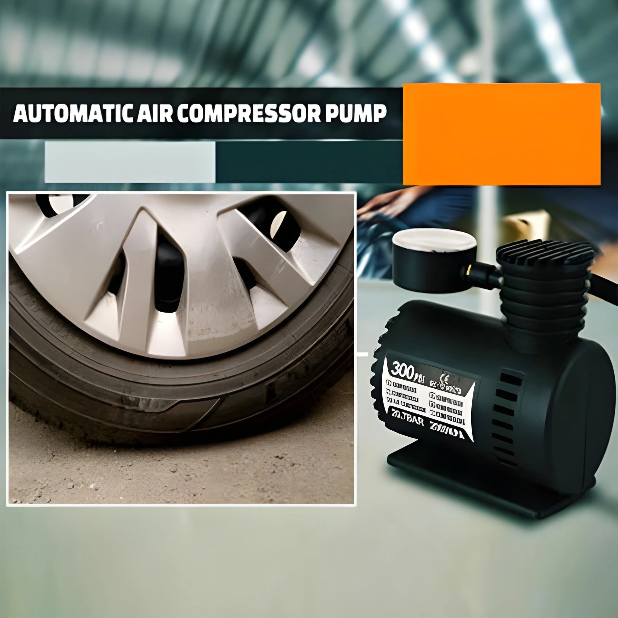12V Car Air Compressor