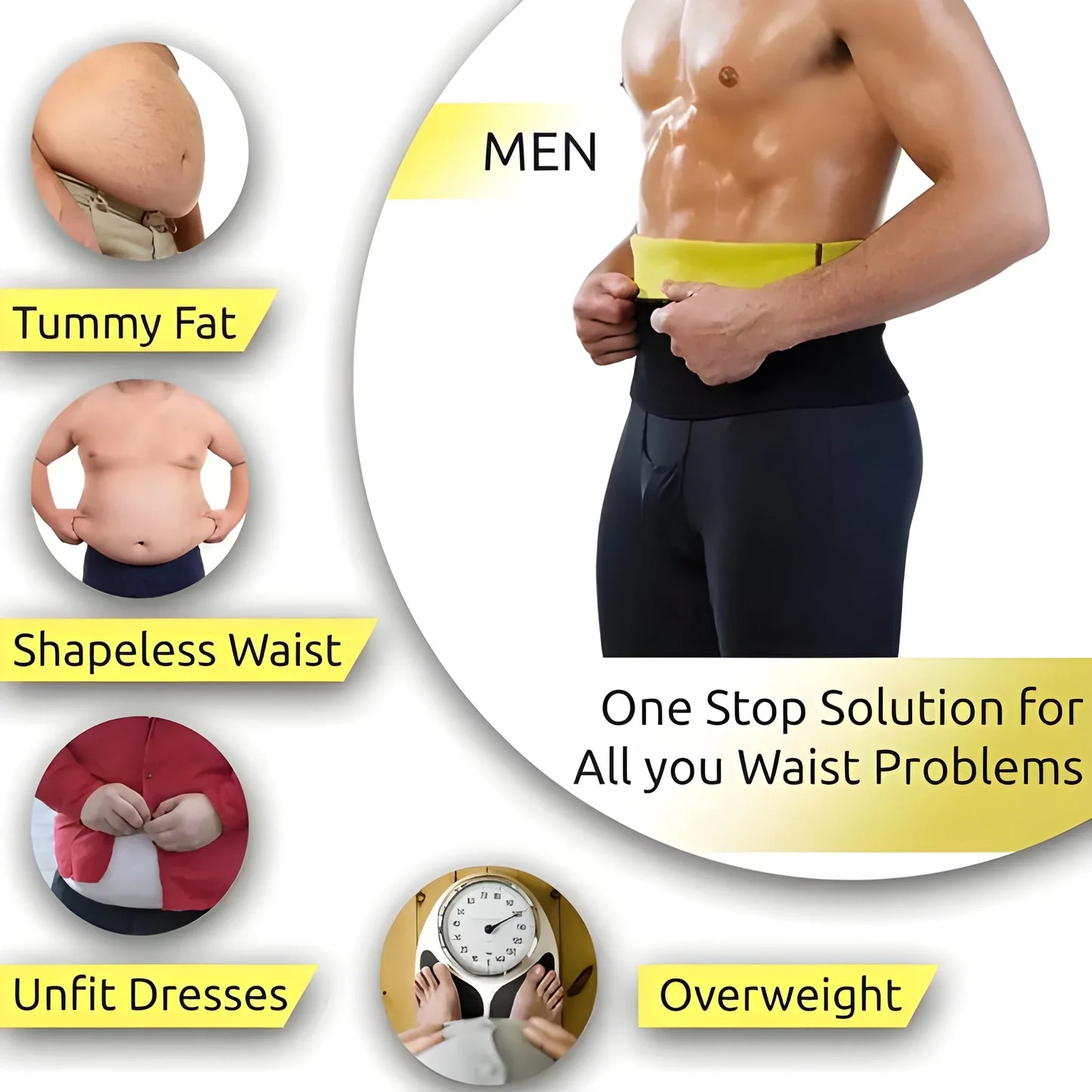 Waist Slimming Sweat Belt