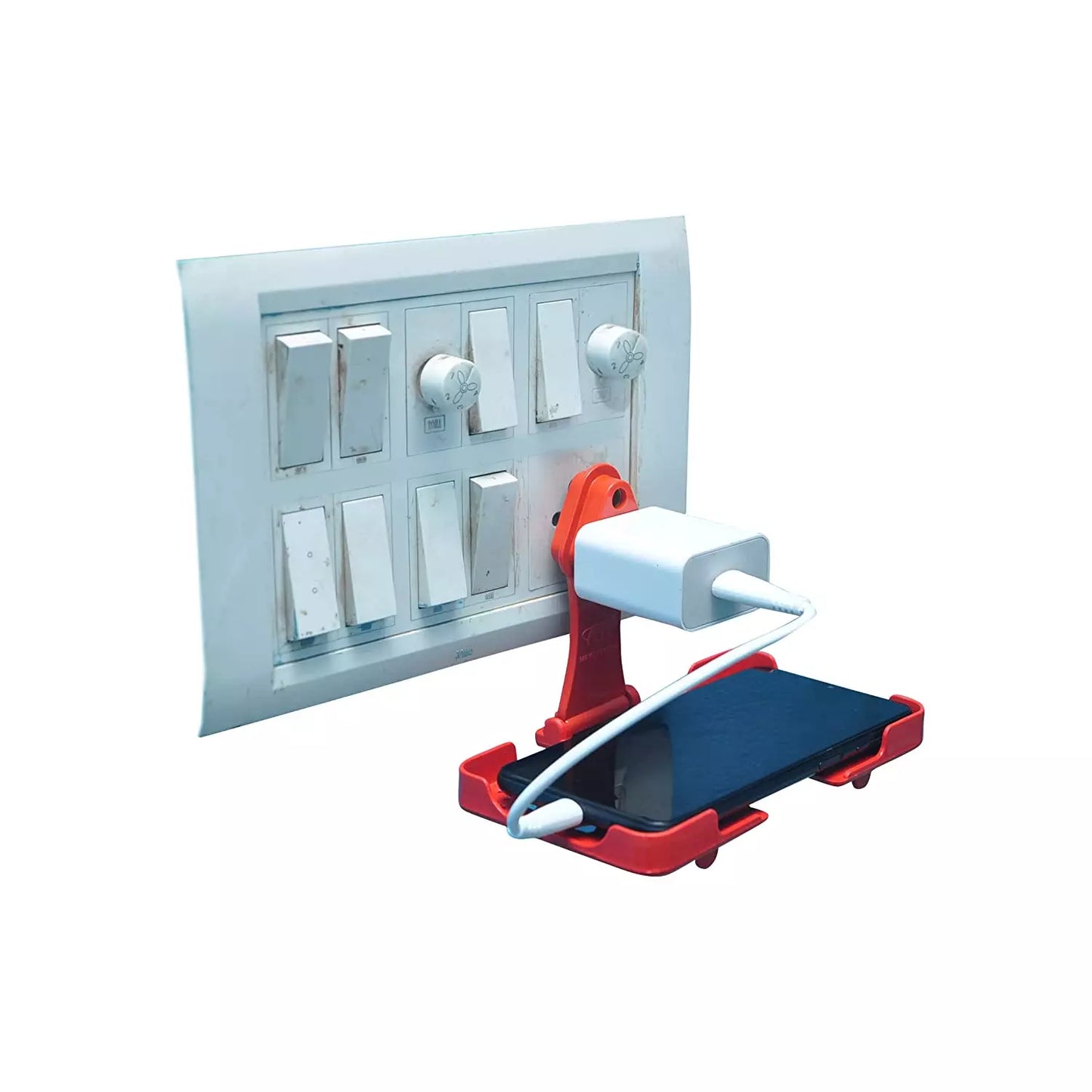 Best wall holder stand for mobile charging – red - phone & tablet tripods monopods | 2025 | fast shipping