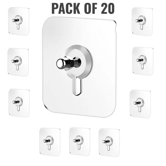 Wall Hooks no drilling (Pack of 20)