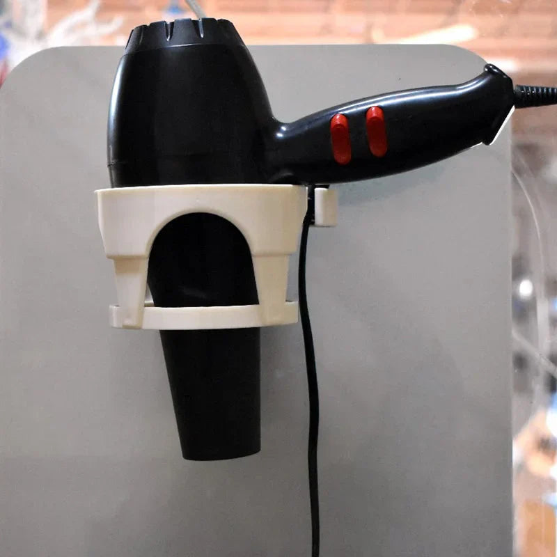 Wall-Mount Hair Dryer Holder - Home Improvement