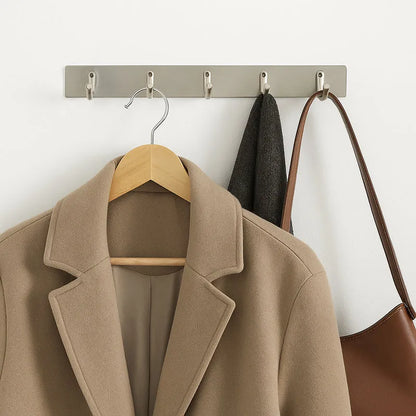 Best wall mounted coat 5 hook rack (26x3) - storage hooks & racks | 2025 | fast shipping