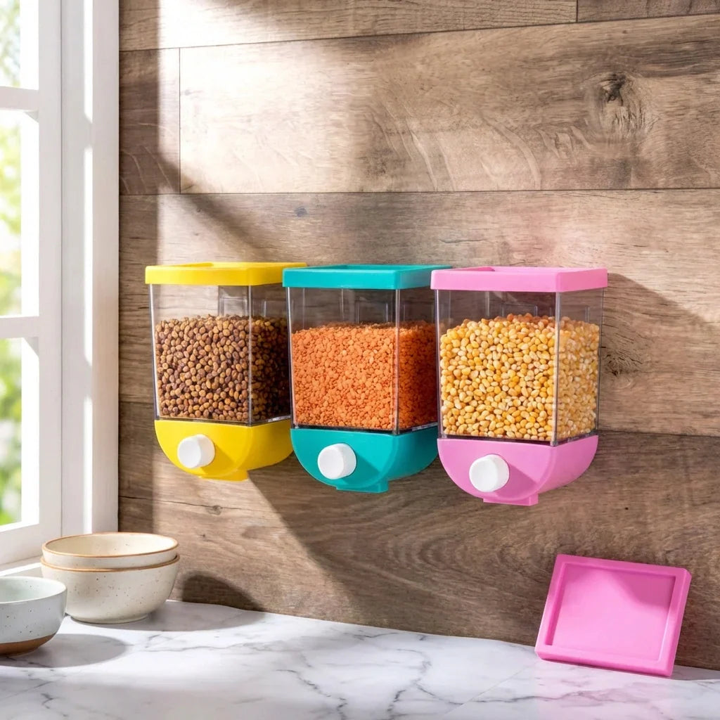 Best wall mounted food dispenser - storage containers | 2026 | fast shipping