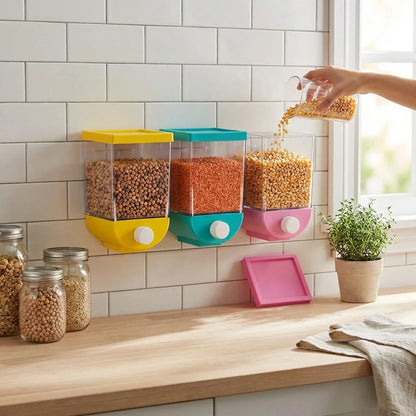 Best wall mounted food dispenser - storage containers | 2026 | fast shipping