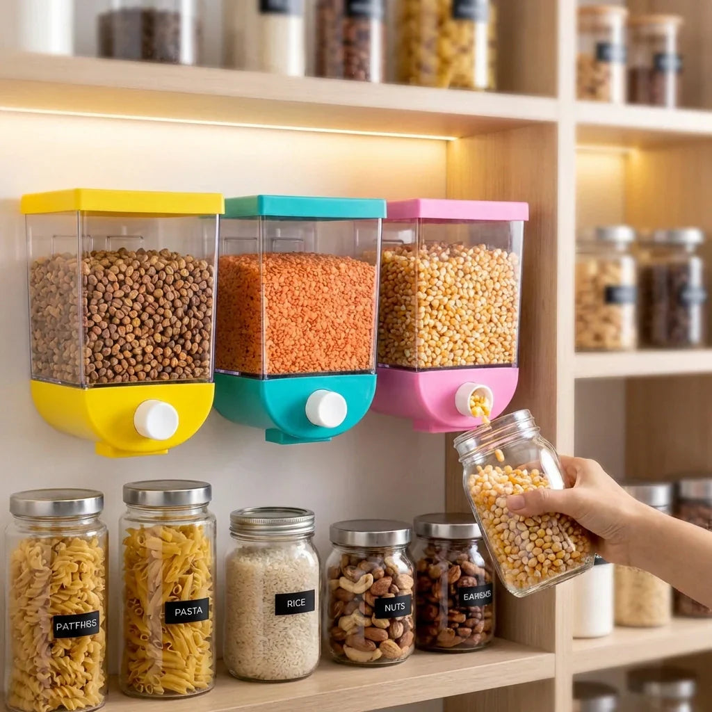 Best wall mounted food dispenser - storage containers | 2026 | fast shipping