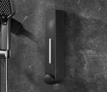 Wall Mounted Manual Push Button Liquid Soap Dispenser bathroom