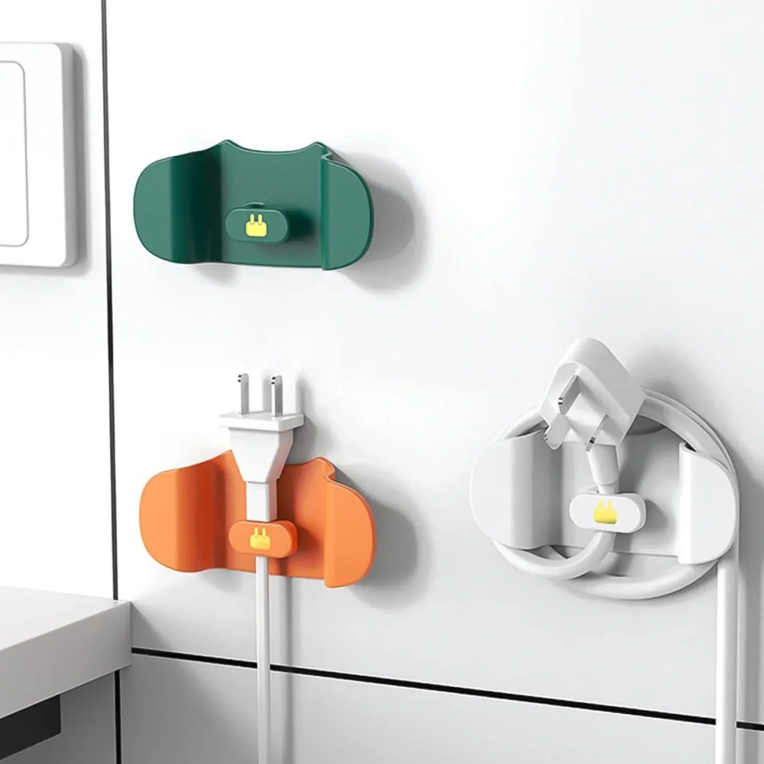 Wall Plug Holder Hook – 1 Pc - Home Improvement