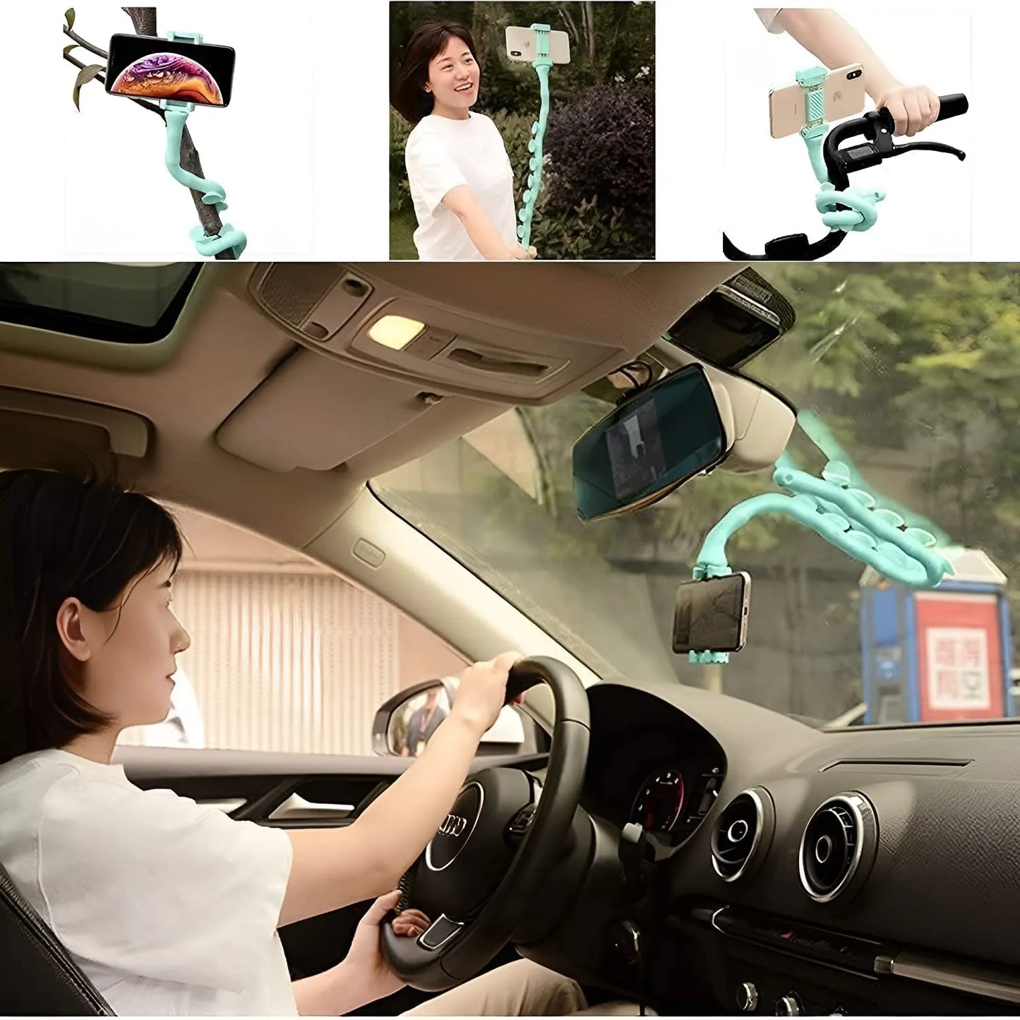 Warm Shaped Mobile Phone Holder - Accessories