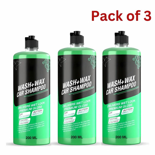 Wash & Wax Car Shampoo