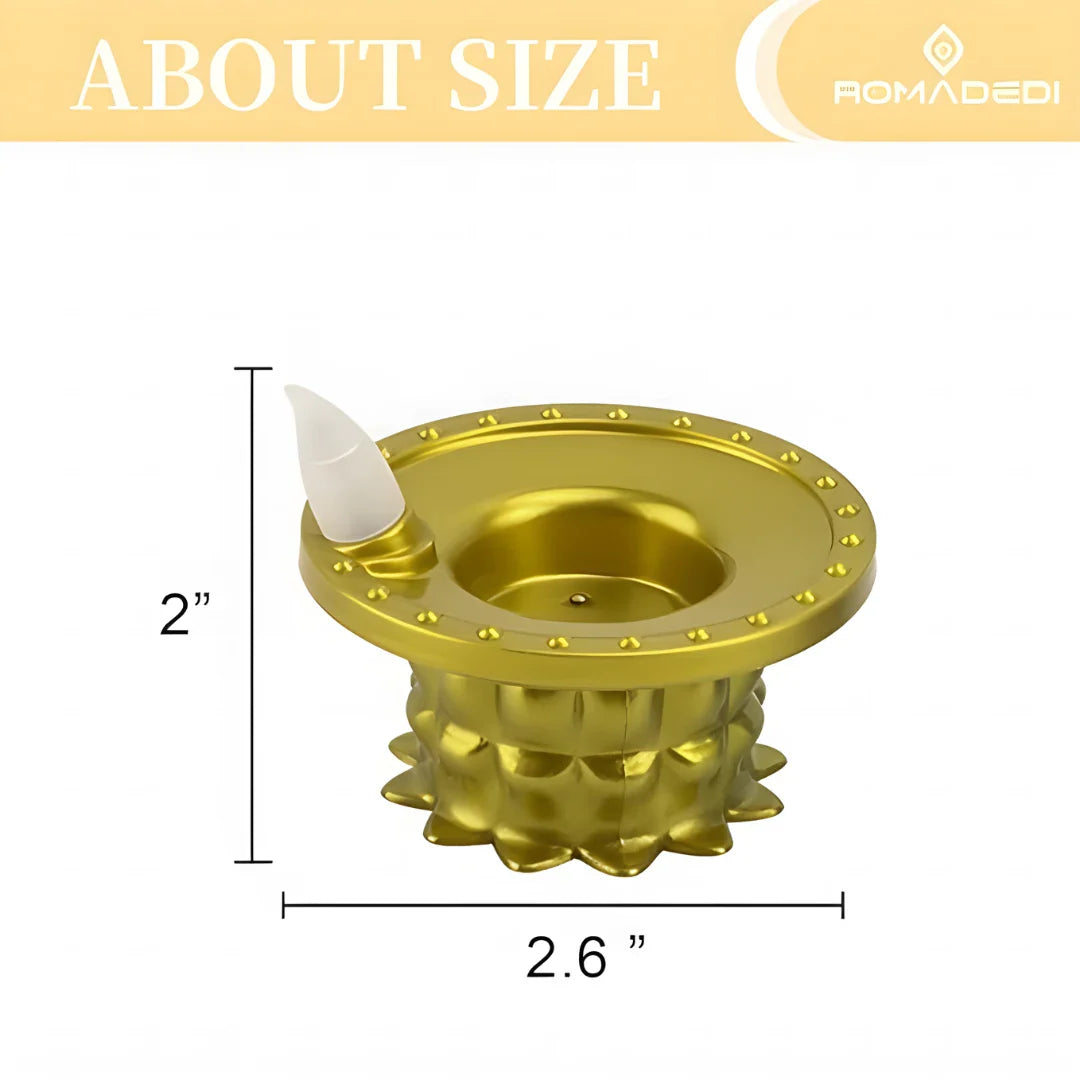 Water Pouring Diya Led Light