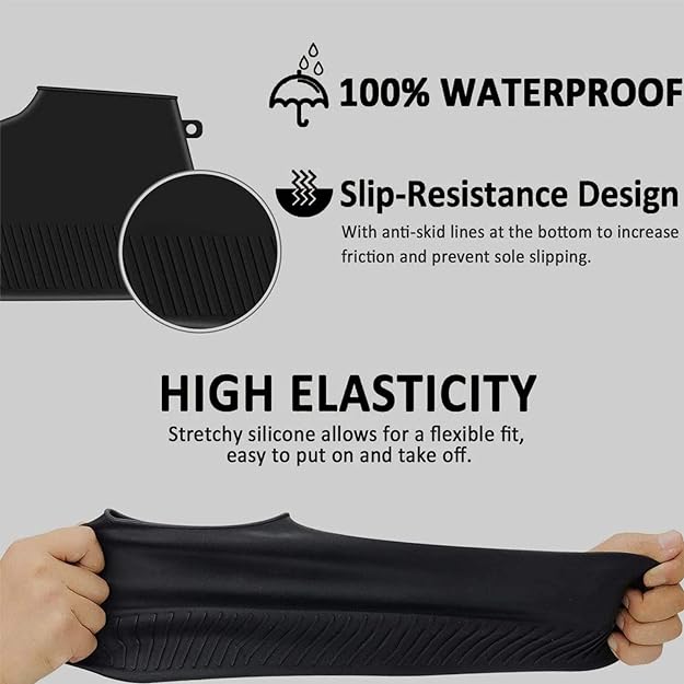 Reusable Waterproof Shoe Cover (Pack of 2)