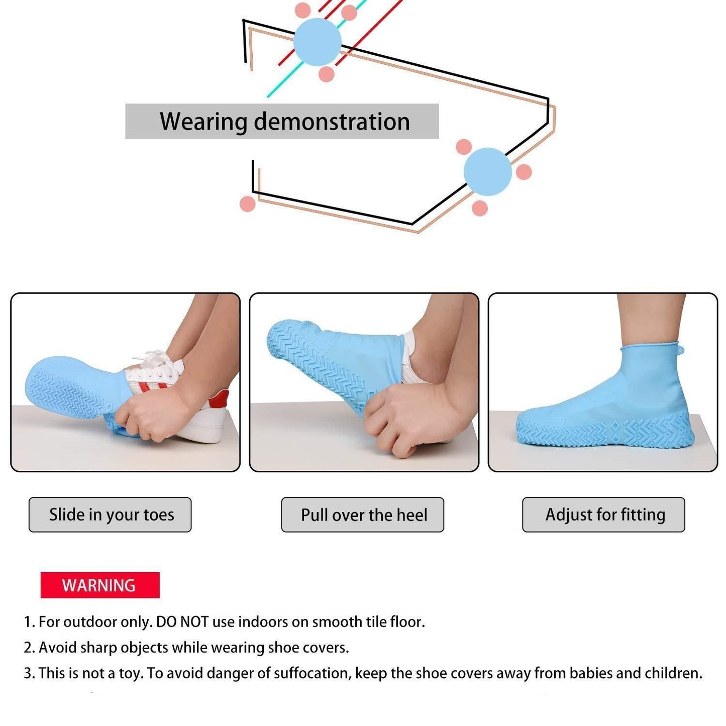 Waterproof Boot Cover Shoe Protector