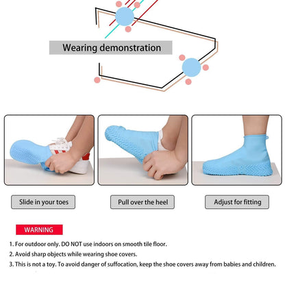 Reusable Waterproof Shoe Cover (Pack of 2)