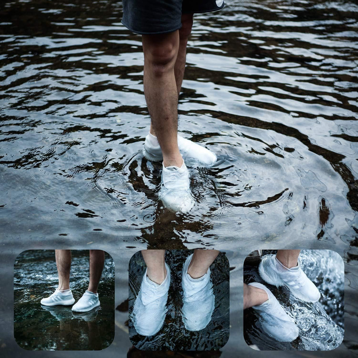 Reusable Waterproof Shoe Cover (Pack of 2)
