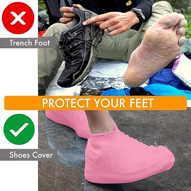 Reusable Waterproof Shoe Cover (Pack of 2)