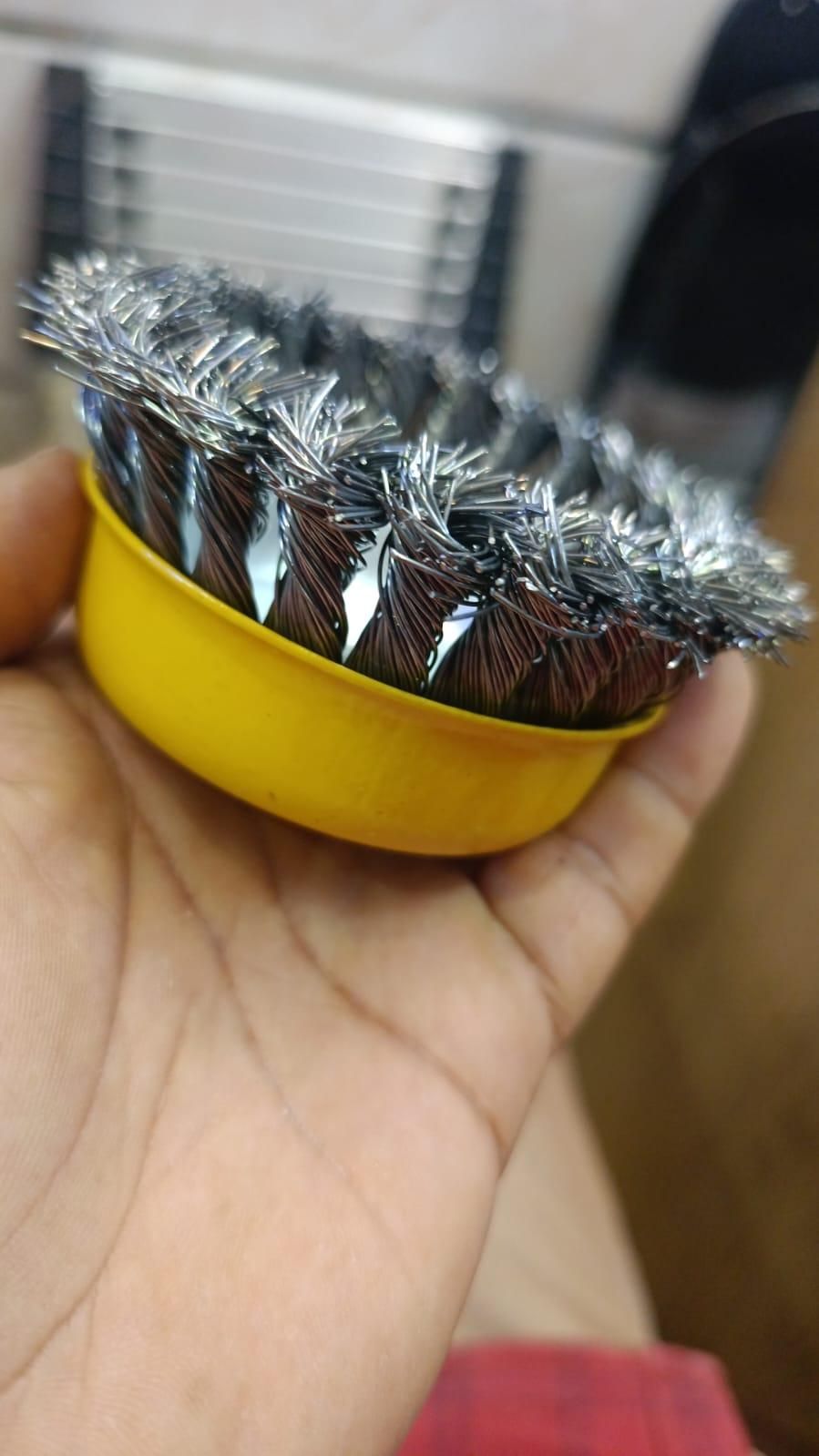 Wheel Brush 3’’ Drill To Metal Connector