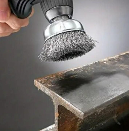 Wheel Brush 3’’ Drill To Metal Connector